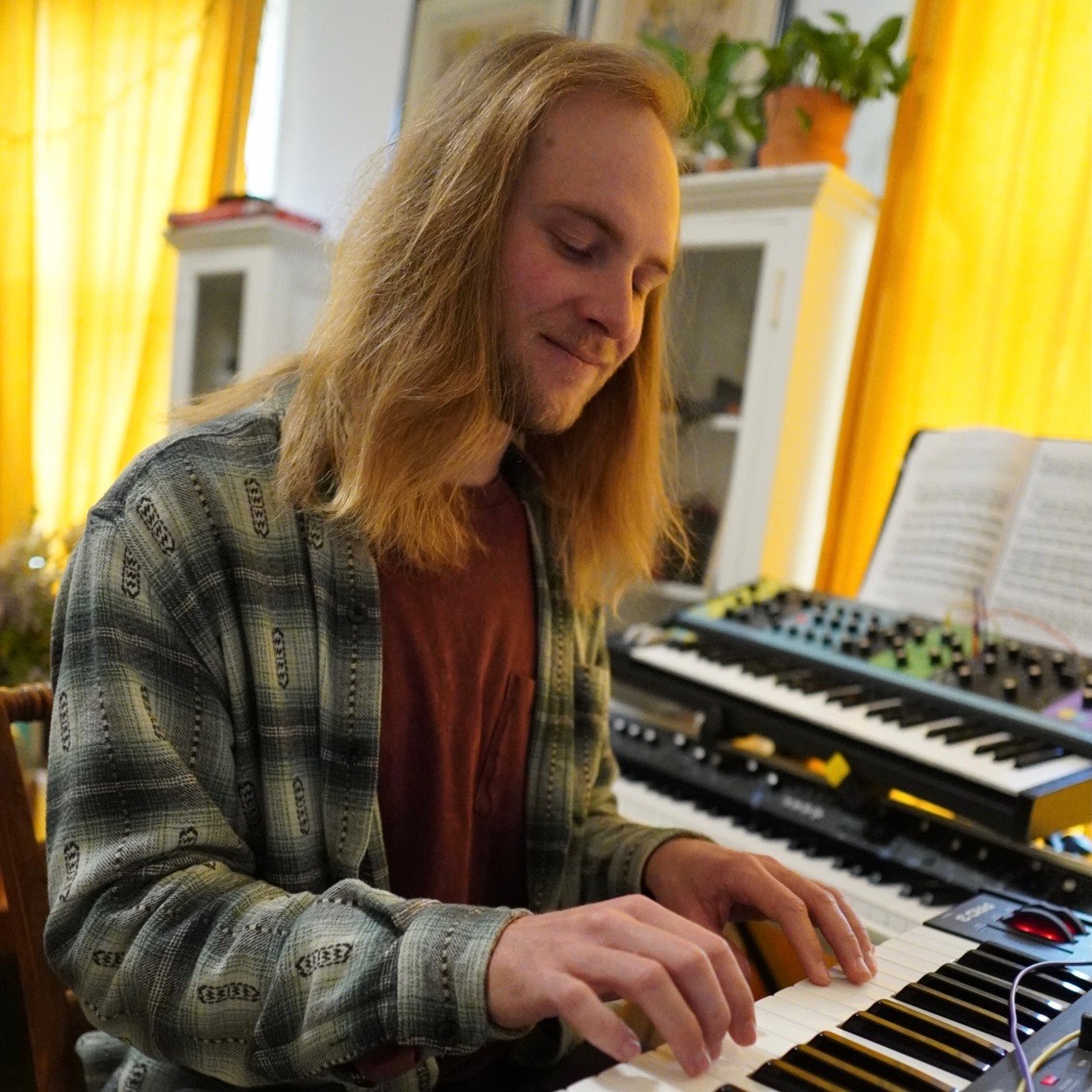 Ryan enjoying making music